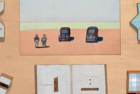 Exposición. Saul Steinberg — Centro José Guerrero, Calle Oficios, Granada, Spain