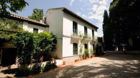 Cine de verano en la Huerta de San Vicente — Granada. Huerta de San Vicente
