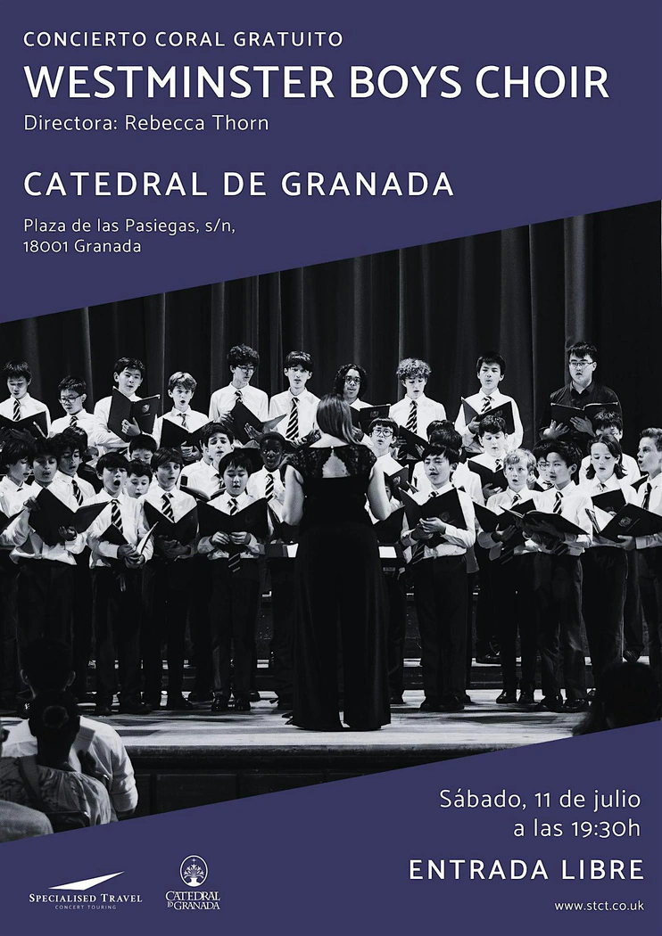 Concierto Gratuito WESTMINSTER BOYS CHOIR Granada