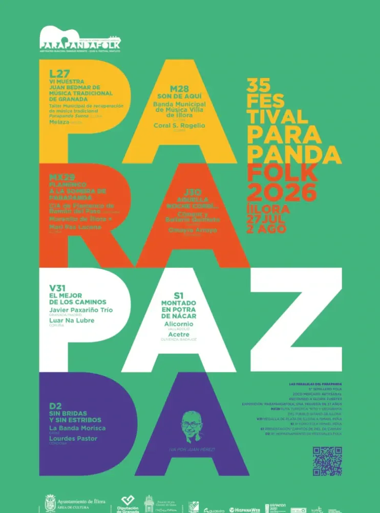 Parapanda Folk. Omayra Arroyo + Climent y Ballarín Quinteto — Anfiteatro Enrique Morente