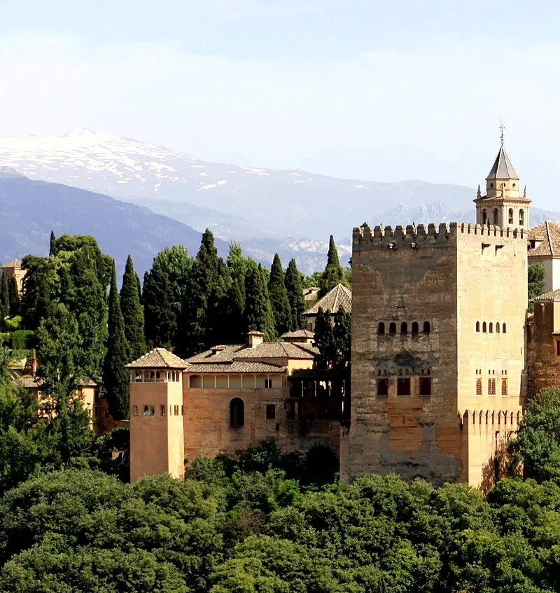 Vista de la Alhambra de Granada