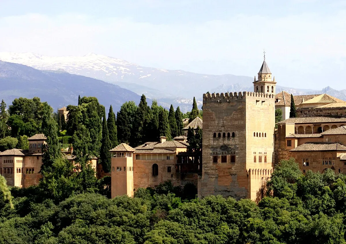 Miradores del Albaicín al sol — Miradores