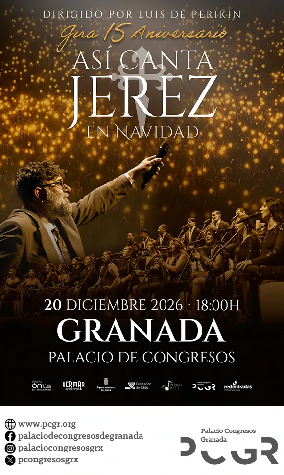 Así canta Jerez en Navidad - 15 Aniversario — Palacio de Congresos de Granada