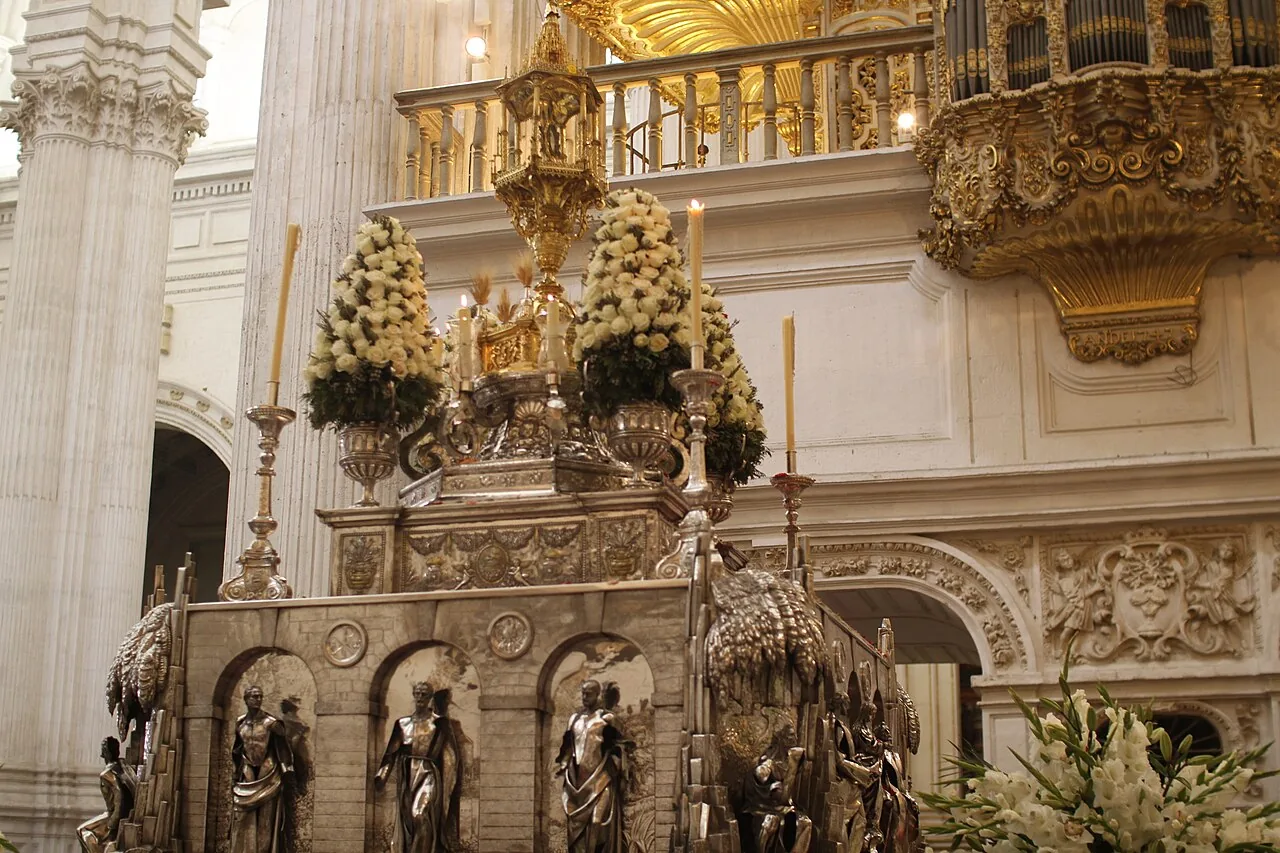 Procesión del Santísimo Corpus Christi en la Catedral de Granada