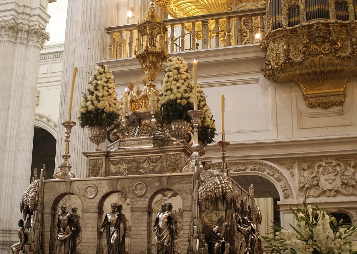 Celebración del Corpus Christi en la Catedral de Granada