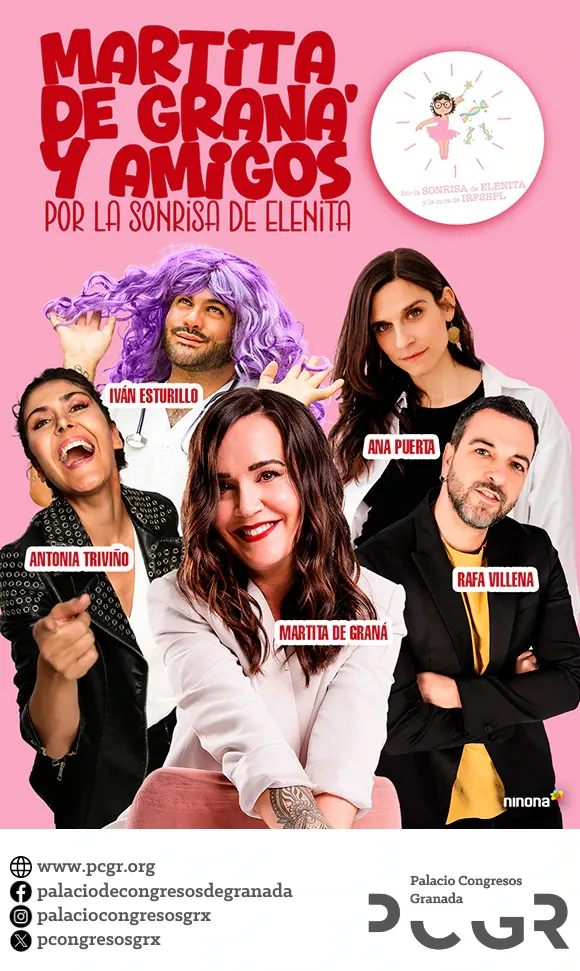 Martita de Graná y Amigos por la sonrisa de Elenita — Palacio de Congresos de Granada