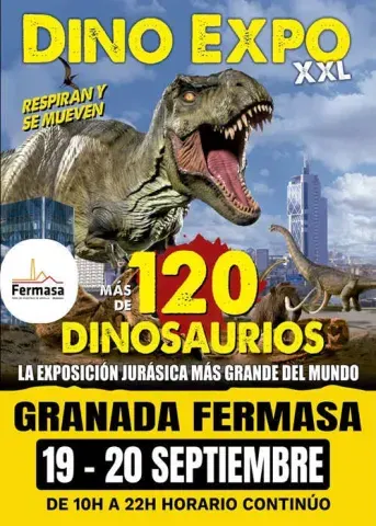 Dino expo XXL Granada — Feria de Muestras de Armilla FERMASA