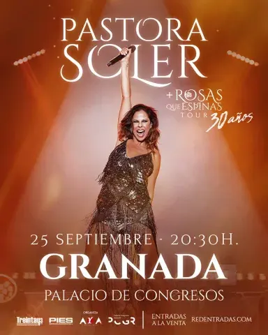 Concierto de Pastora Soler en Granada — Palacio de Congresos de Granada