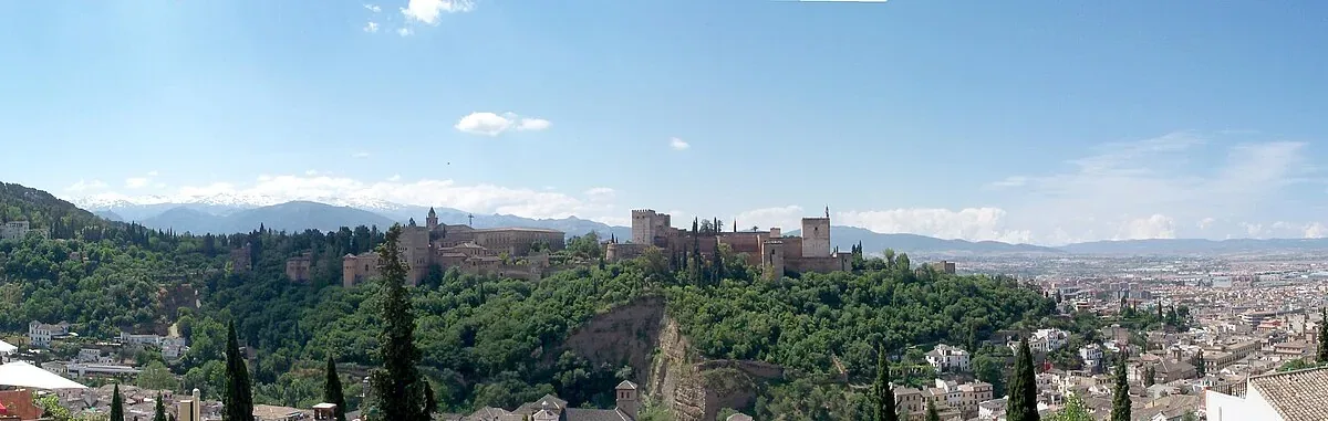 La Alhambra vista desde el mirador de San Nicolás