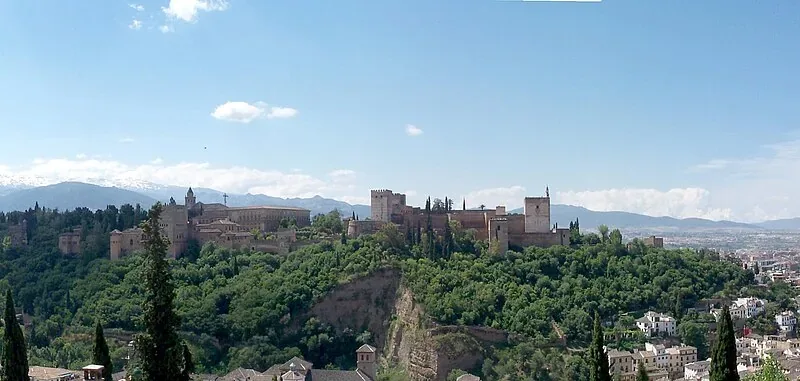 La Alhambra vista desde el mirador de San Nicolás
