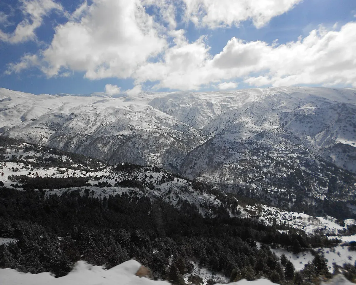Sierra Nevada desde la provincia de Granada