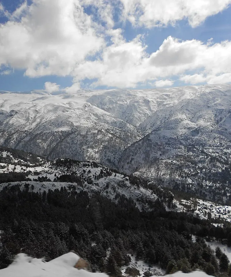Sierra Nevada desde la provincia de Granada